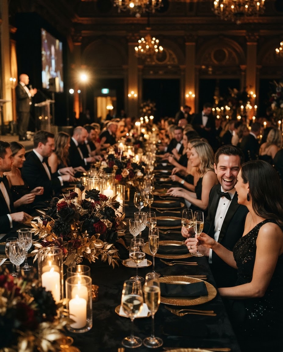 Celebração de eventos corporativos